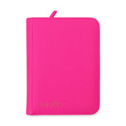 4-Pocket Exo-Tec Zip Binder Neon Pink - Vault X - Vault X