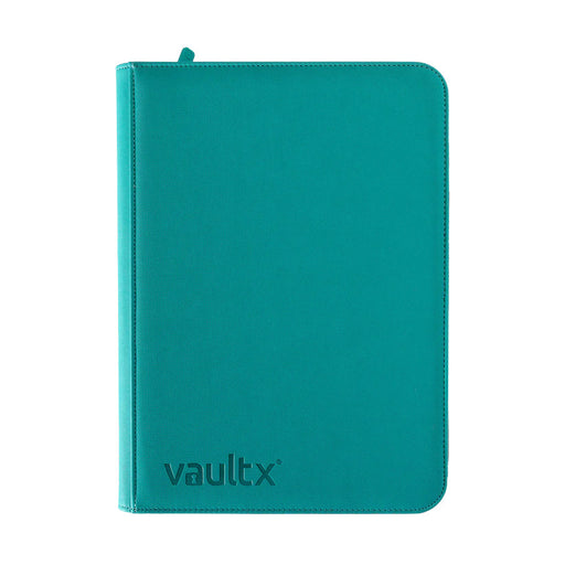 9-Pocket Exo-Tec Zip Binder - Ocean Blue - Vault X - Vault X