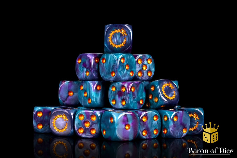 Infinity Dragon Dice (25 Rounded) - Baron of Dice
