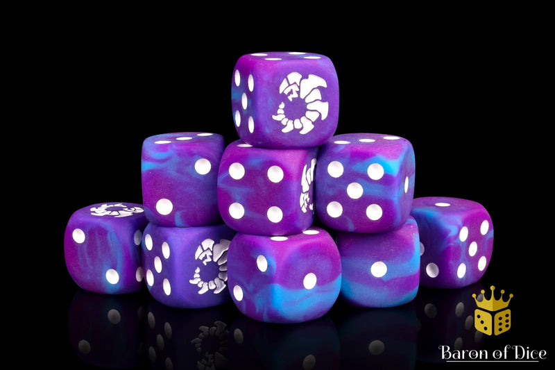 Clawed Serpent (25  Rounded) - Baron of Dice