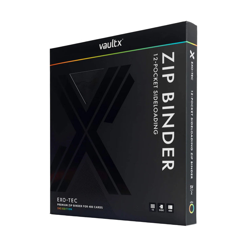 SV2 12-Pocket Exo-Tec Zip Binder - Vault X - Vault X