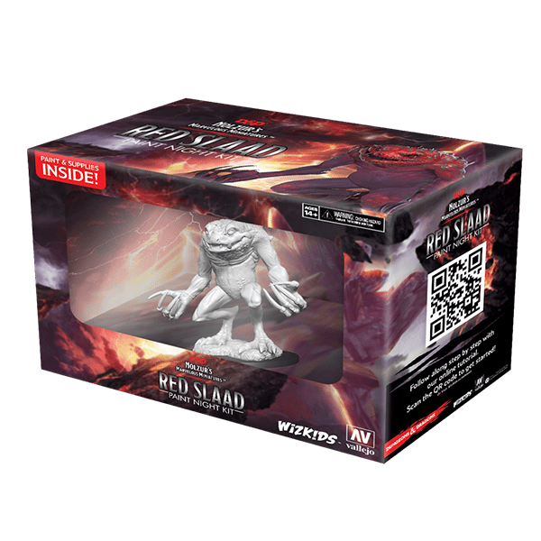 D&D Paint Night Kit - Red Slaad - Wizkids
