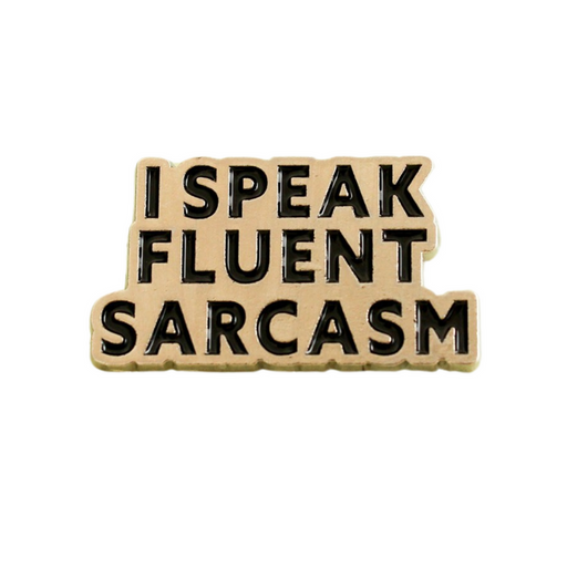 Speak Fluid Sarcasm - Mystery Goblin Dice Enamel Pin - Mystery Dice Goblin