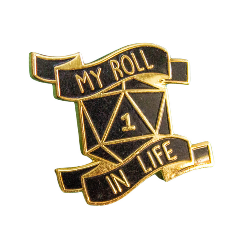 My Roll in Life - Mystery Goblin Dice Enamel Pin - Mystery Dice Goblin
