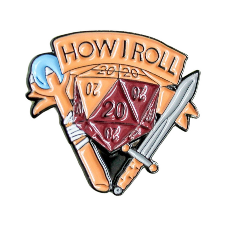 How I Roll - Mystery Goblin Dice Enamel Pin - Mystery Dice Goblin