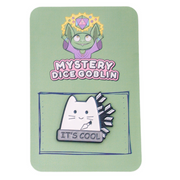 It's Cool - Mystery Goblin Dice Enamel Pin - Mystery Dice Goblin