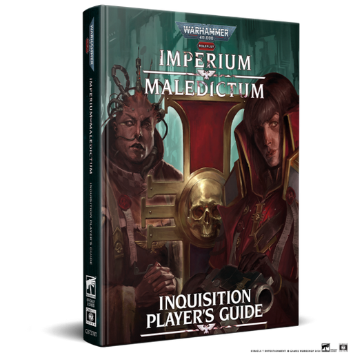 Warhammer 40000 RPG: Imperium Maledictum Inquisition Player's Guide - Cubicle 7