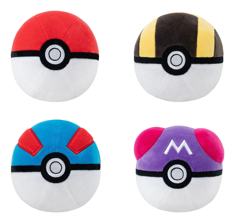 Pokemon 4" Poke Ball Plush - Jazwares