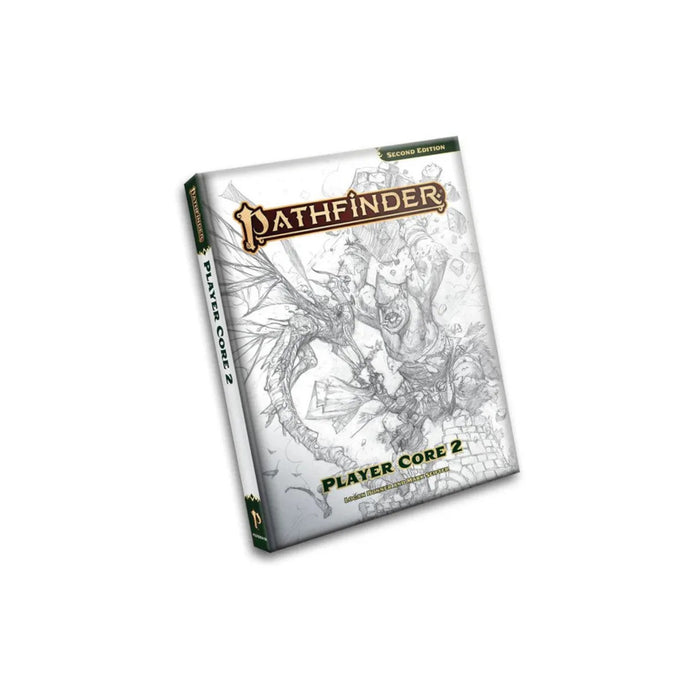 Pathfinder RPG 2nd Edition: Player Core 2 Rulebook Sketch Cover - Paizo