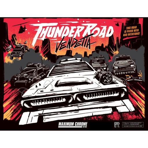 Thunder Road Board Game: Vendetta Maximum Chrome - Restoration Games