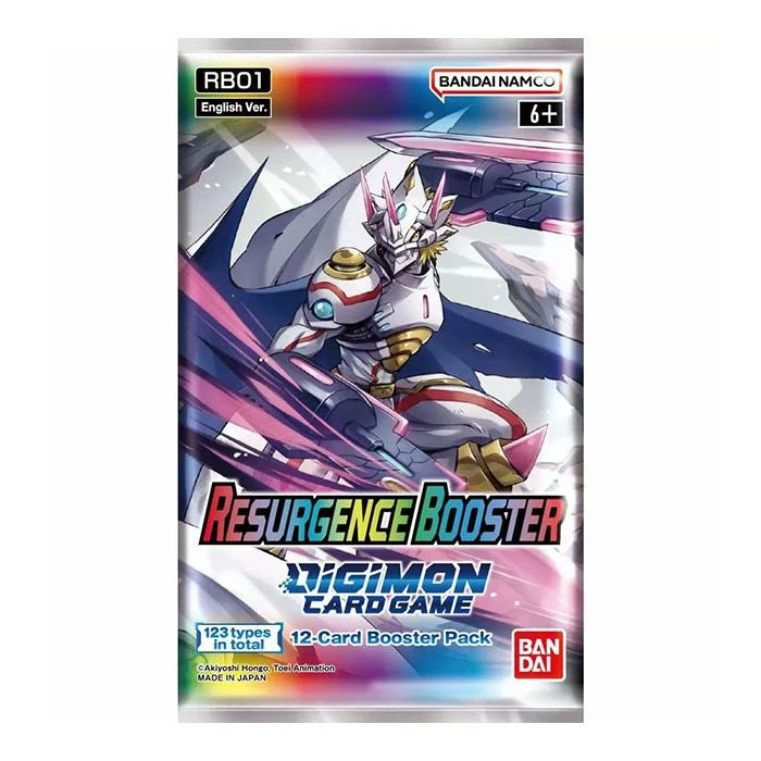 Resurgence Booster Pack (RB01) - Digimon Card Game