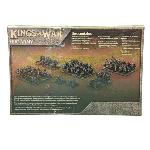 Orc Army (2013) - Kings of War - Mantic Games