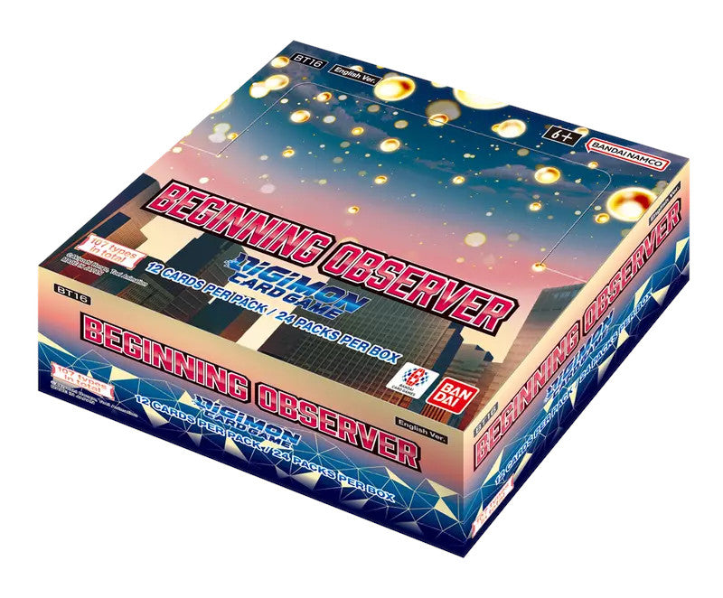 Beginning Observer Booster Box (BT16) - Digimon Card Game - Bandai