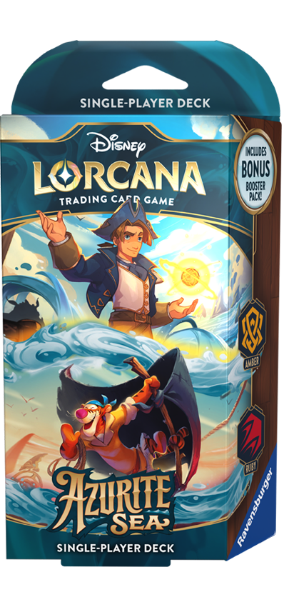Disney Lorcana: Azurite Sea Starter Deck - Ravensburger