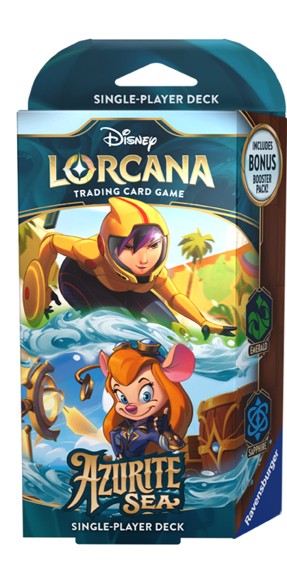 Disney Lorcana: Azurite Sea Starter Deck - Ravensburger