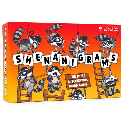 Shenanigrams The Mega Mischievous Word Game - Happy Yeti Games