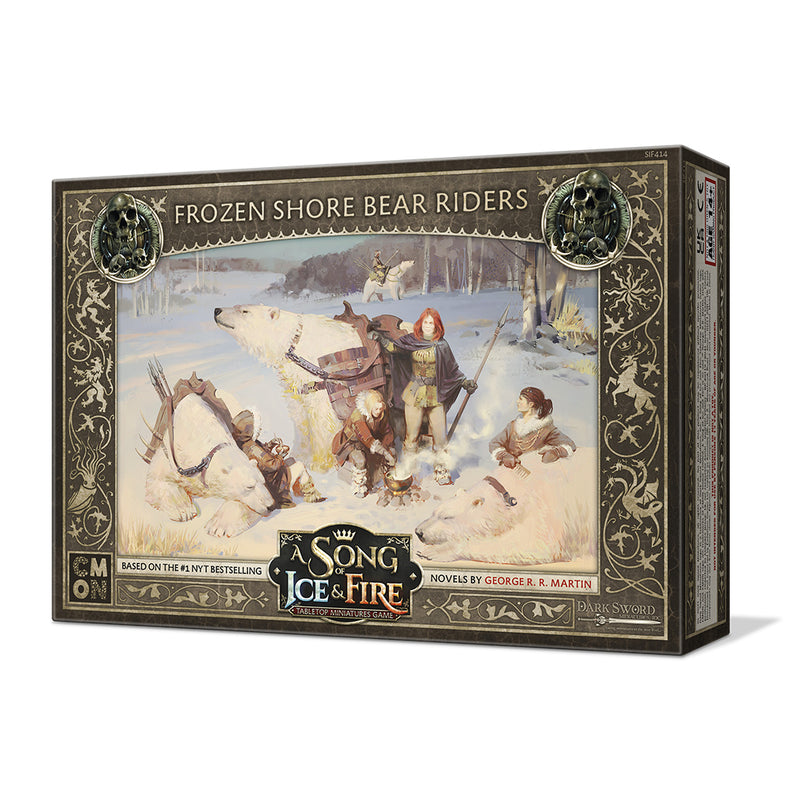 Free Folk Frozen Shore Bear Riders - A Song of Ice & Fire Miniatures Game - CMON