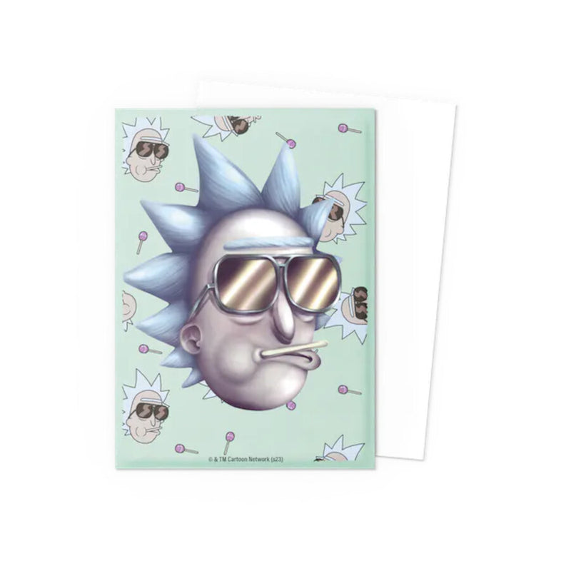 Rick & Morty - Cool Rick - Brushed Art Sleeves - Standard Size - Dragon Shield