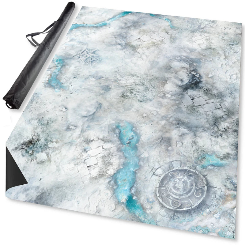 TerrainCrate – 60″ x 44″ Neoprene ‘Snowfield’ Battle Mat