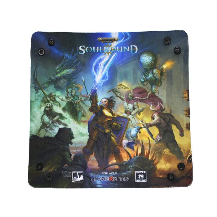 Soulbound - Folding Square Dice Tray - Warhammer Age Of Sigmar: Soulbound - All Rolled Up