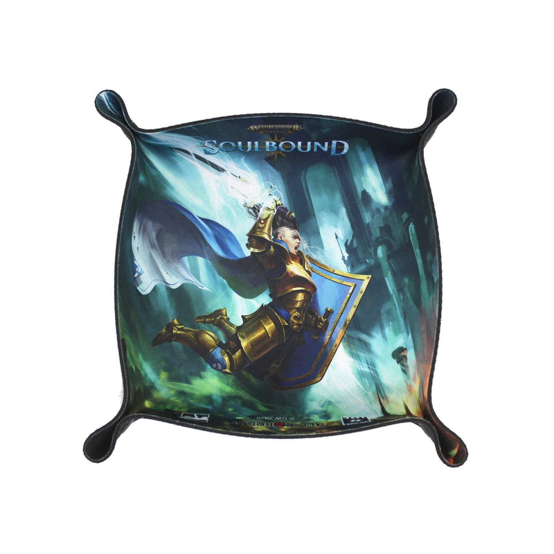 Storm Strike - Folding Square Dice Tray - Warhammer Age Of Sigmar: Soulbound