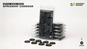 Spaceship Corridor Battle Ready Bases - Round 32mm (x8) - Gamers Grass