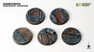 Spaceship Corridor Bases - Round 40mm (x5) - Gamers Grass