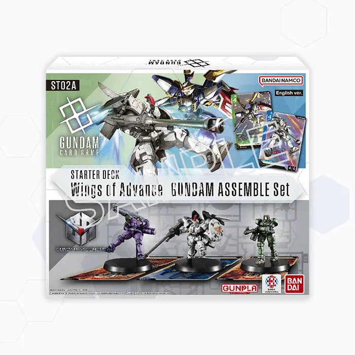 Gundam Card Game: Wings Of Advance Assemble Starter Set (ST02A) - Bandai