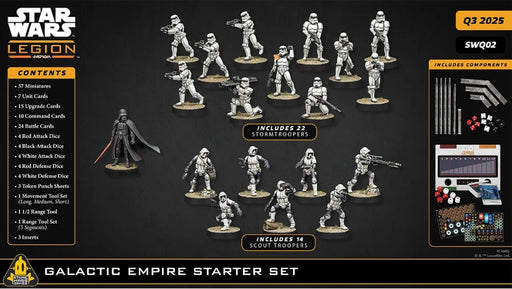 Star Wars: Legion- Galactic Empire Starter Set - Atomic Mass Games