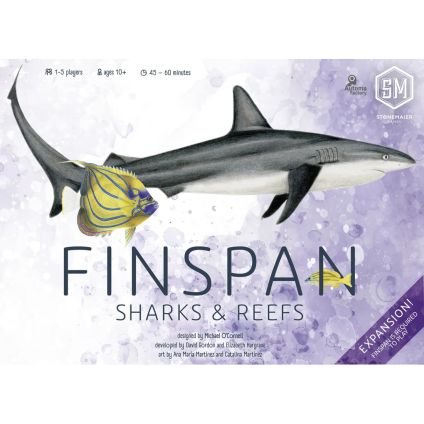 Finspan Board Game: Sharks And Reefs Expansion