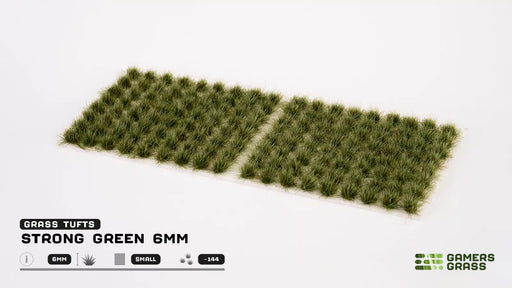 Gamers Grass - Strong Green (6mm) Small - Gamers Grass