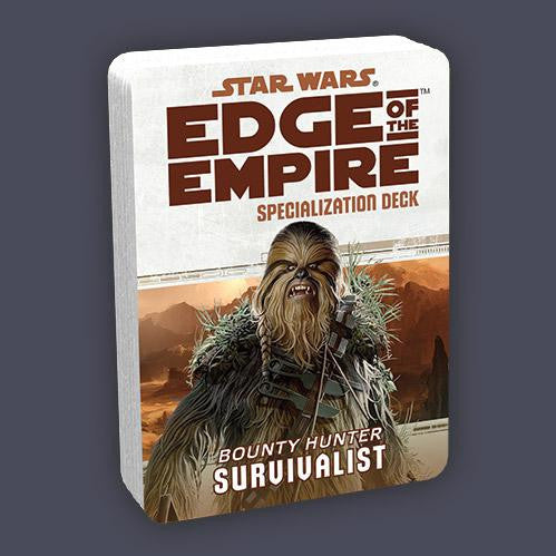 Star Wars Edge of the Empire RPG: Survivalist Specialization Deck
