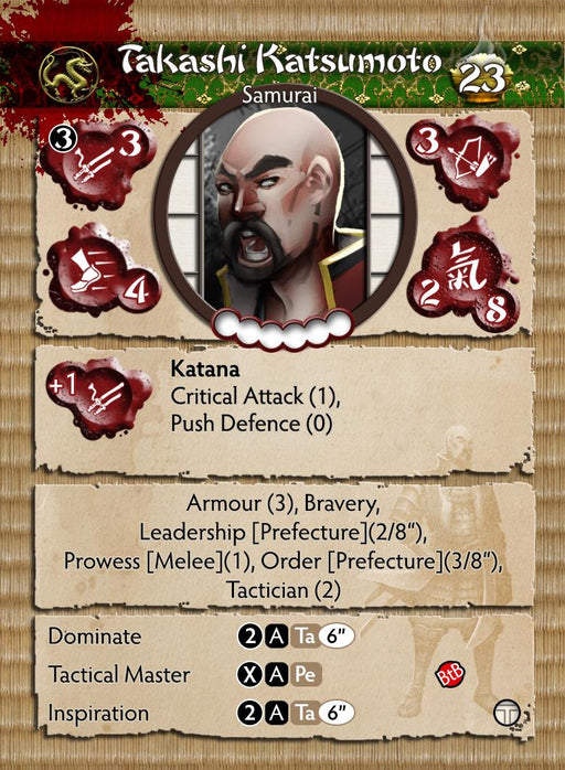 Katsumoto Takashi - Bushido - GCT Studios