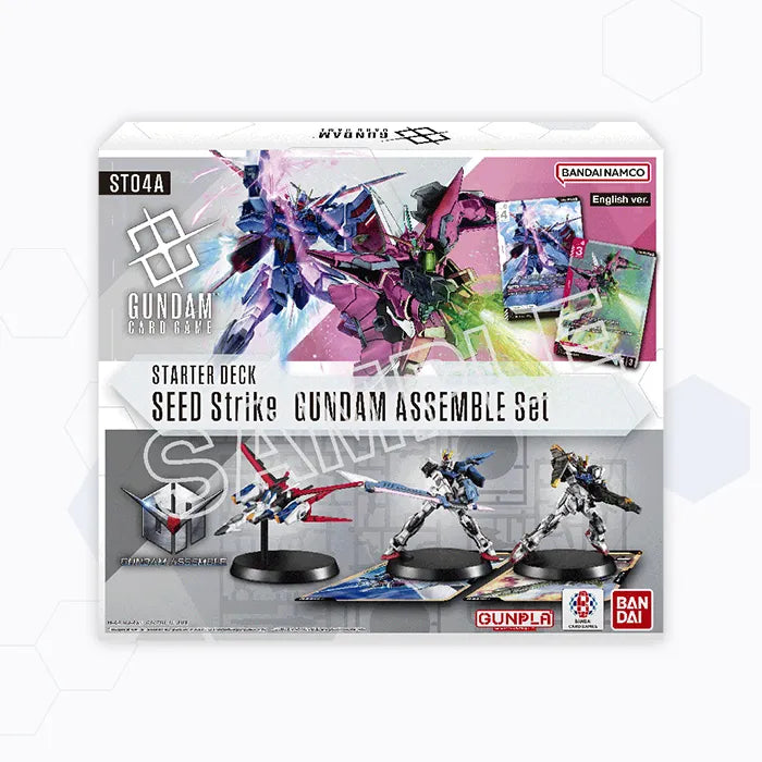Gundam Card Game: SEED Strike Assemble Starter Set (ST04A) - Bandai