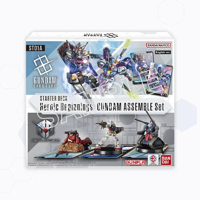 Gundam Card Game: Heroic Beginnings Assemble Starter Set (ST01A) - Bandai
