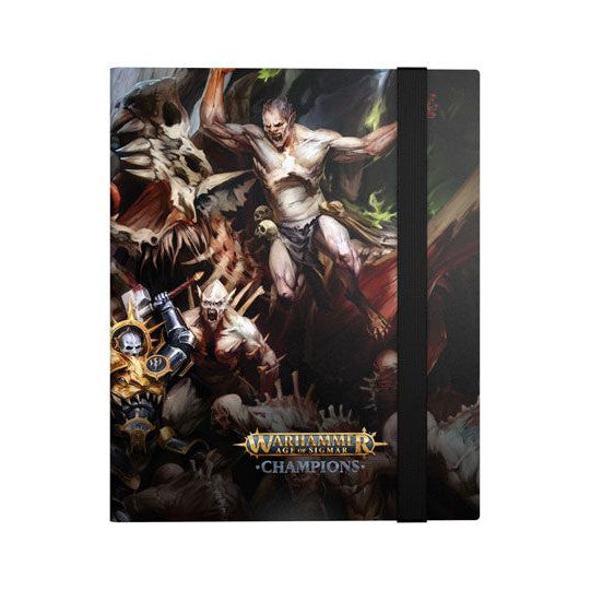 Warhammer Champions - FlexXfolio 360 Artwork - 18 Pocket - Order vs Death