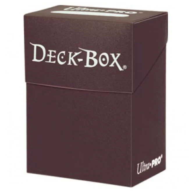 Brown Deck Box - Ultra Pro