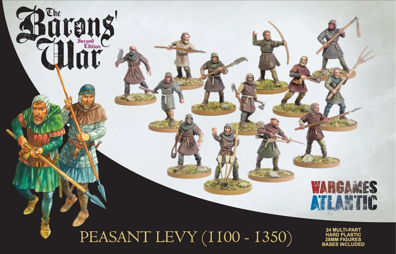 Wargames Atlantic - Peasant Levy (1100-1350)