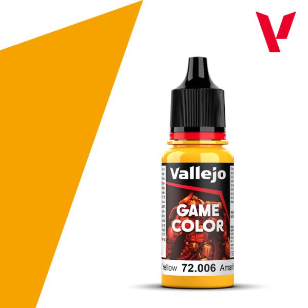 AV Vallejo Game Color 18ml - Sun Yellow