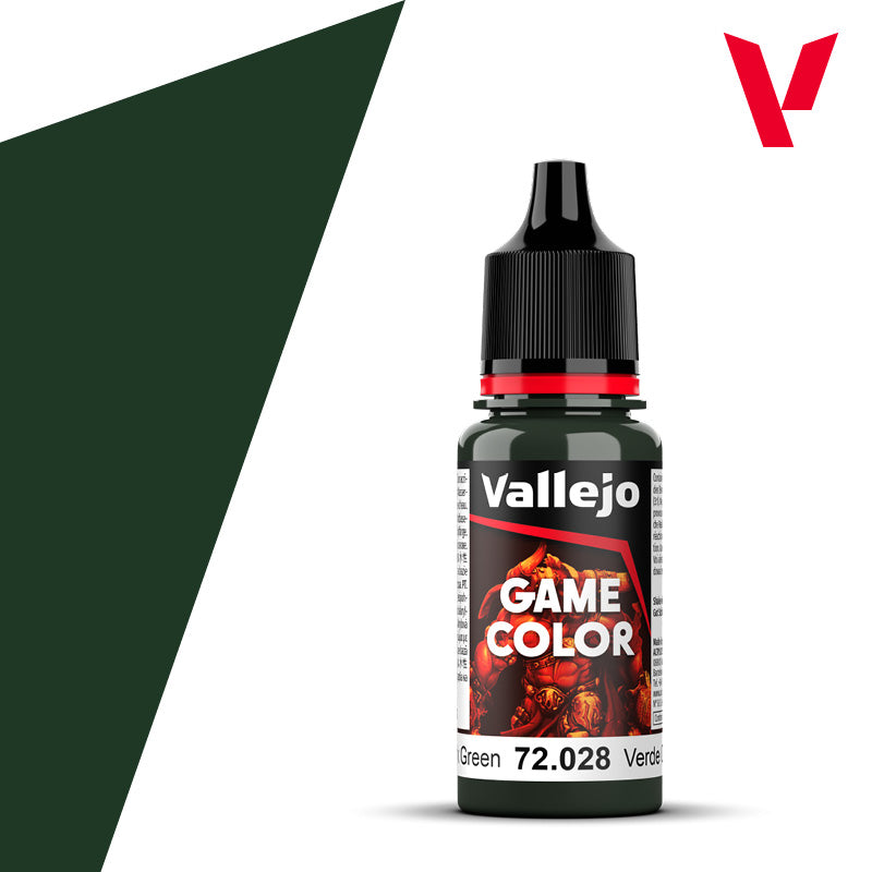 AV Vallejo Game Color 18ml - Dark Green - Vallejo
