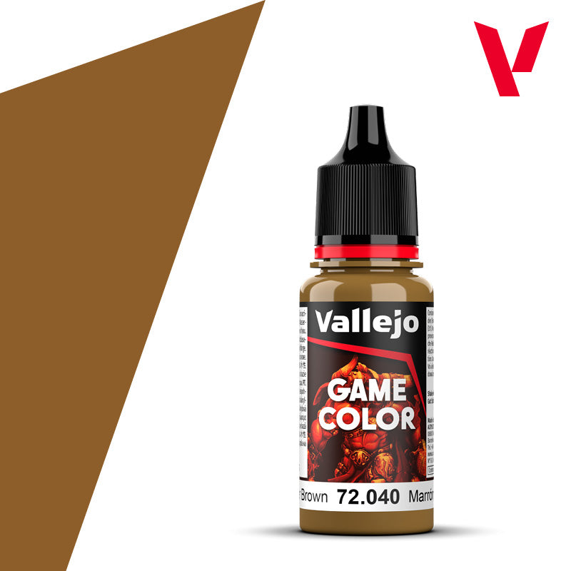 AV Vallejo Game Color 18ml - Leather Brown - Vallejo