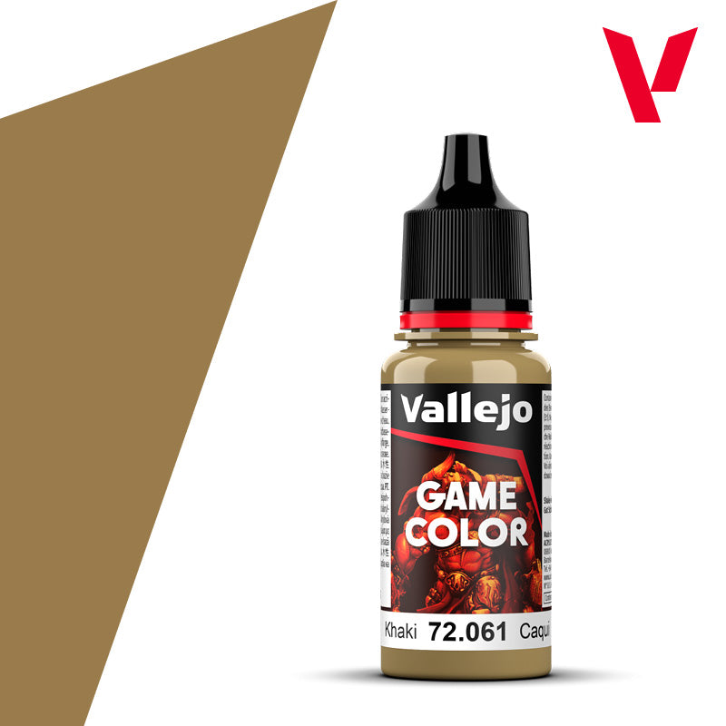 AV Vallejo Game Color 18ml - Khaki - Vallejo