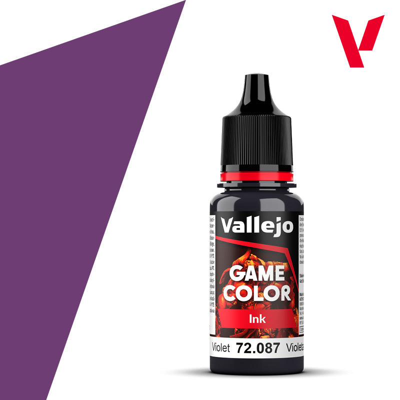 Vallejo Game Color 18ml - Game Ink - Violet - Vallejo