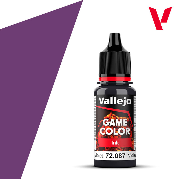 AV Vallejo Game Color 18ml - Game Ink - Violet