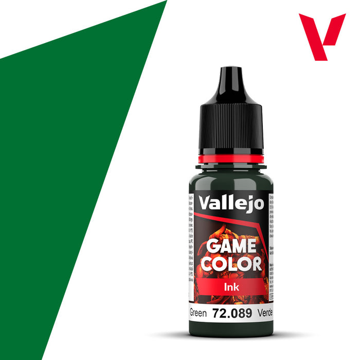 AV Vallejo Game Color 18ml - Game Ink - Green