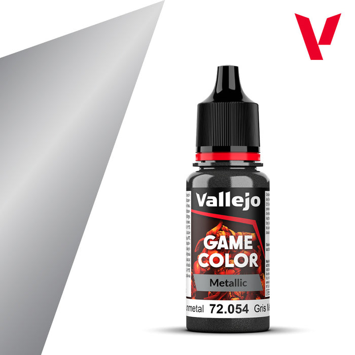 AV Vallejo Game Color 18ml - Dark Gunmetal