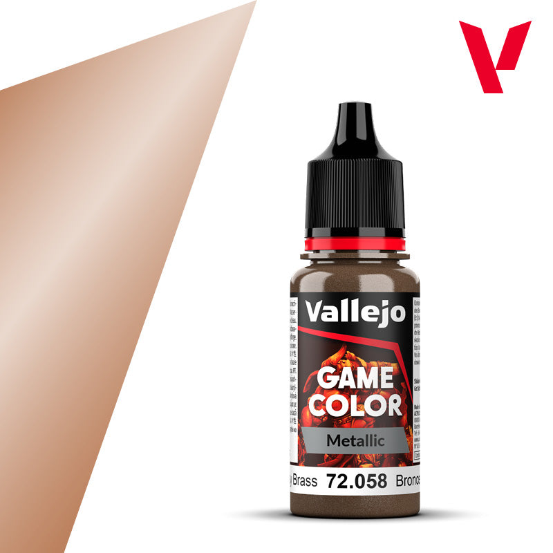 AV Vallejo Game Color 18ml - Brassy Brass - Vallejo