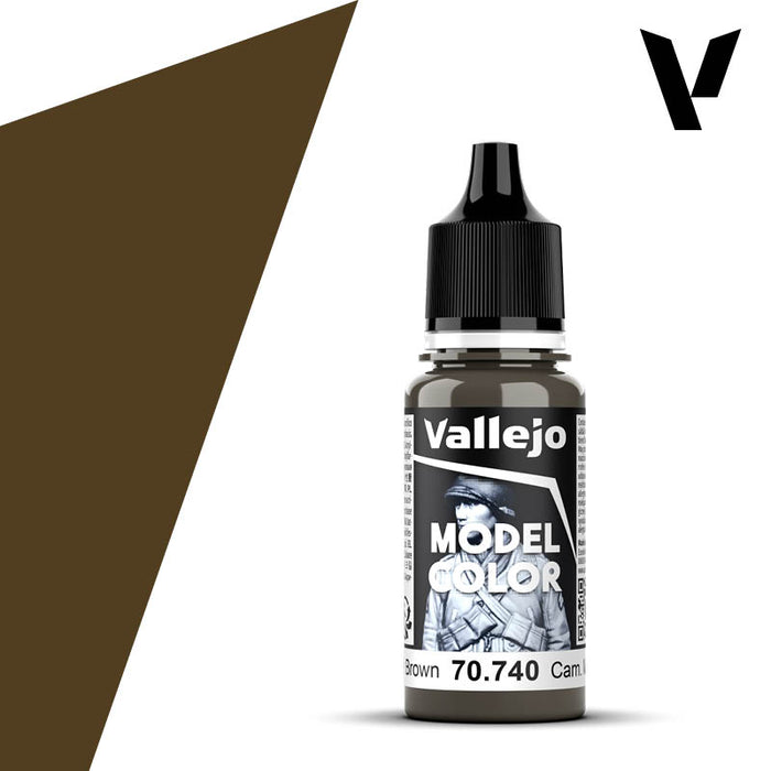 AV Vallejo Model Color 18ml - Cam. Middle Brown - Vallejo