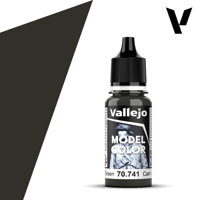 AV Vallejo Model Color 18ml - Cam Black Green - Vallejo