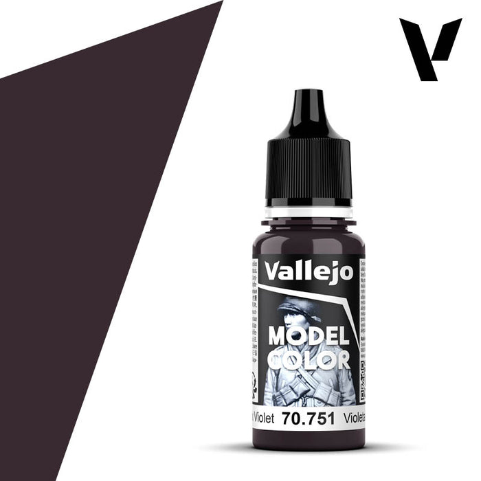 AV Vallejo Model Color 18ml - Black Violet